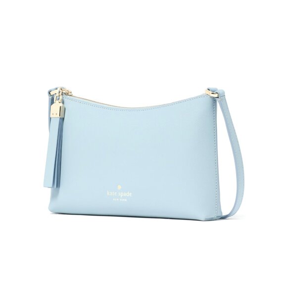 New Kate Spade Sadie Crossbody Saffiano Leather Ocean Fog - Picture 5 of 5